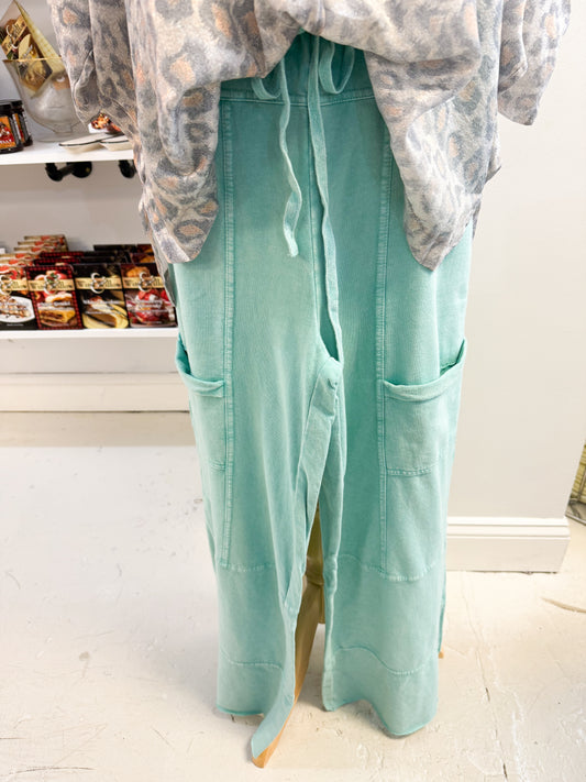 Willow Pocket Wide Leg Atlantis