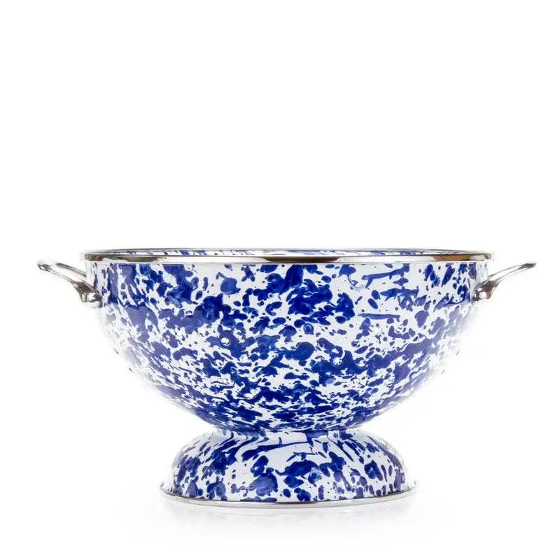Large Colander Cobalt