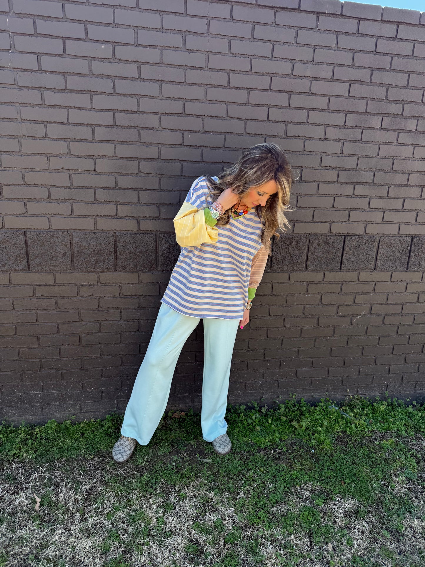 Winnie Blue Top