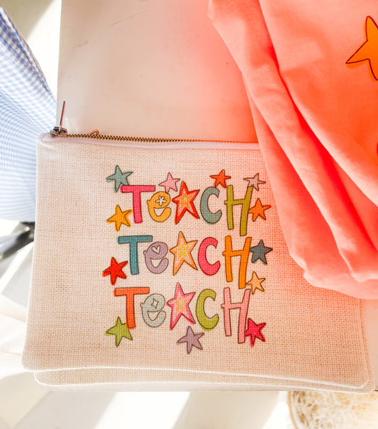 Teach Teach Makeup Bag