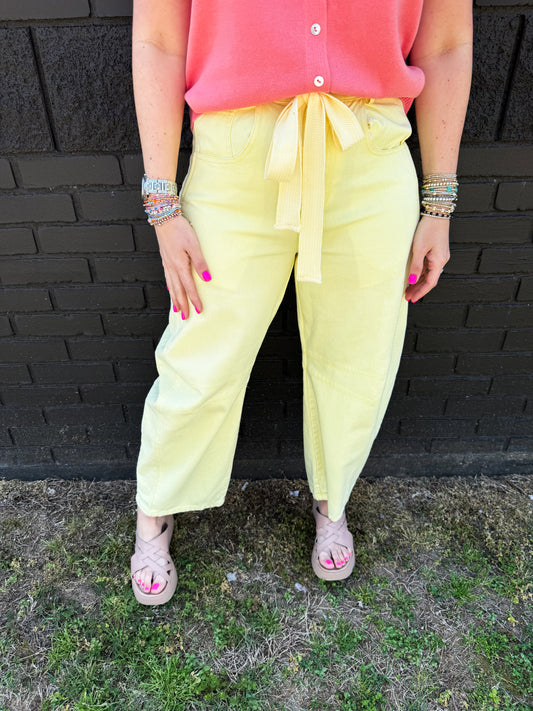 Layla Lemon Barrel Jeans