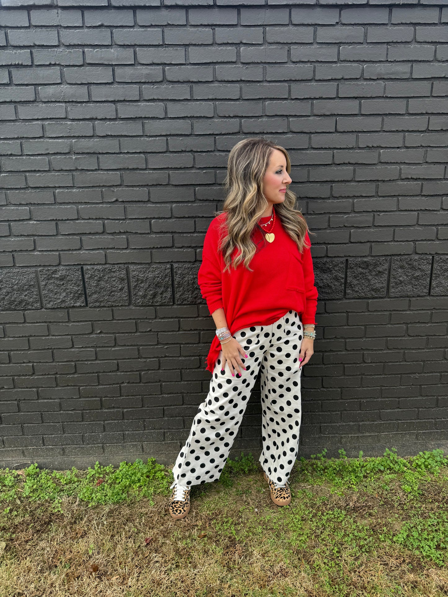 Patterson Polka Dot Pants