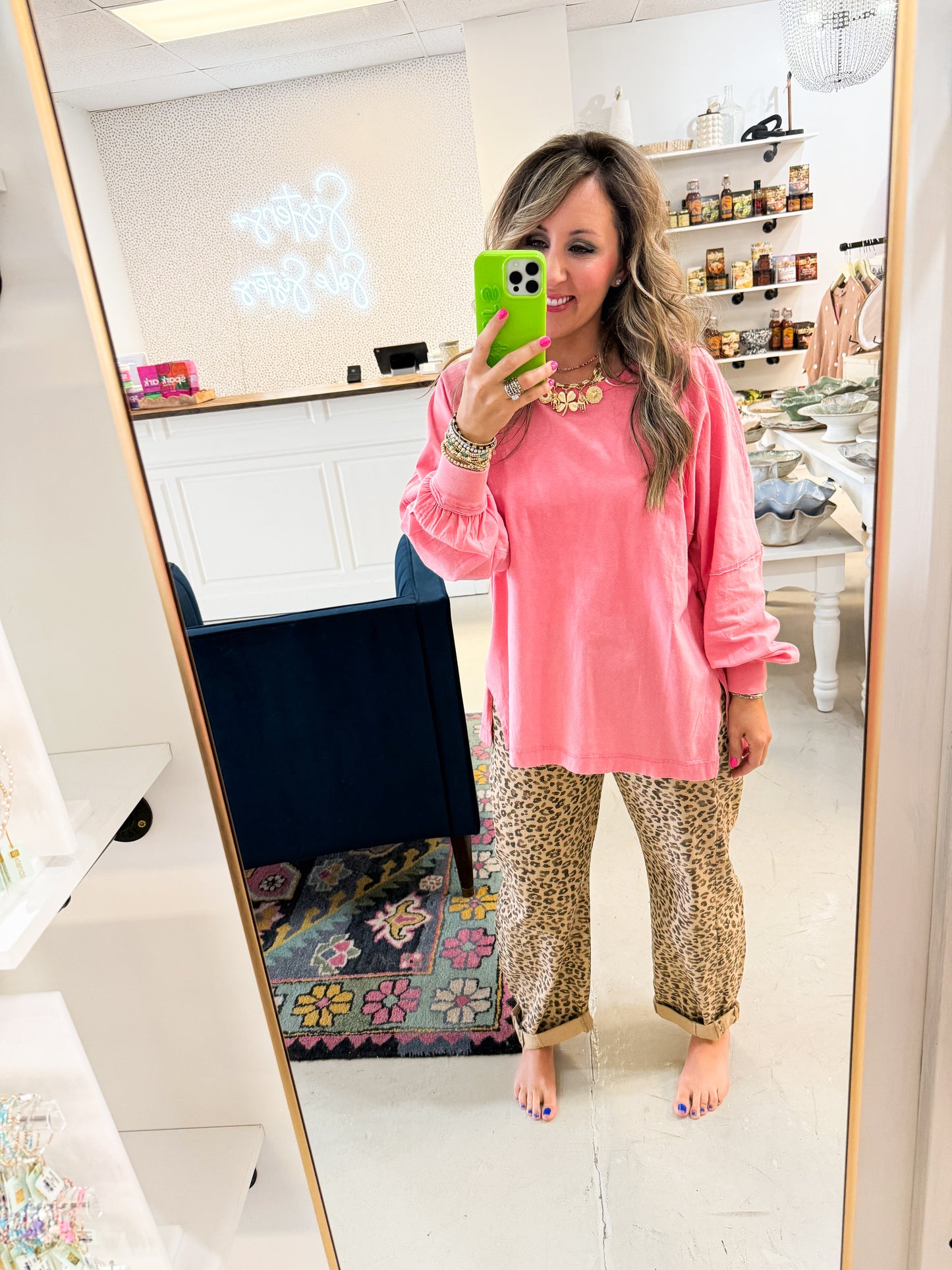 Remi Basic Pink Top