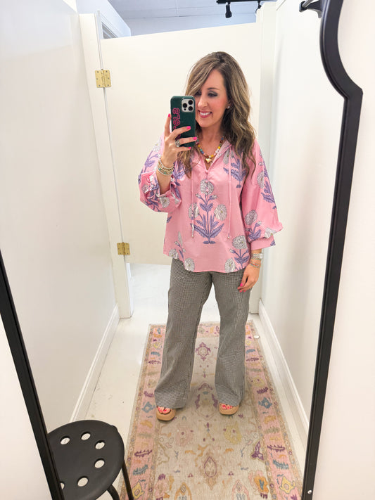 Pinkie Floral Top