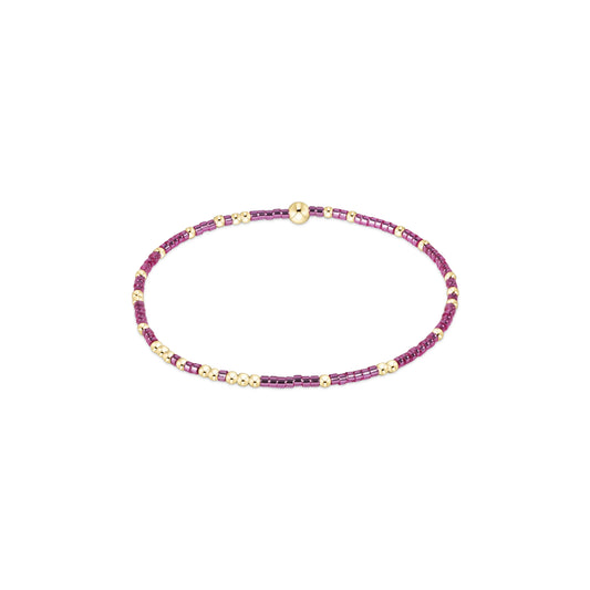 E Newton Pink Metallic Hope Unwritten Bracelet
