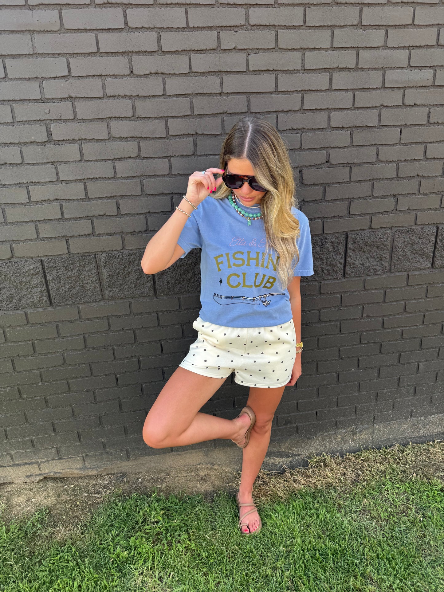 Fishing Club Denim Tee