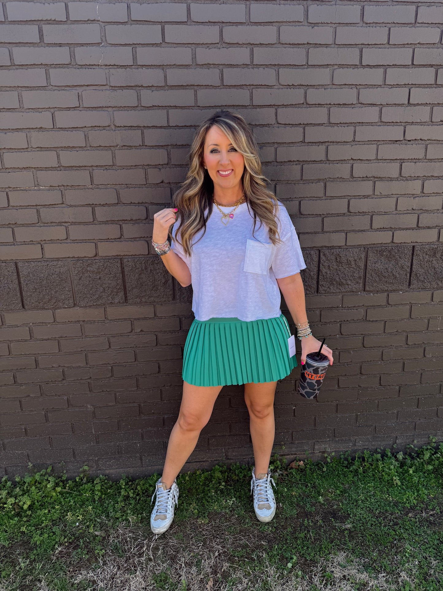 Z Supply Playing Doubles Skirt La Palma