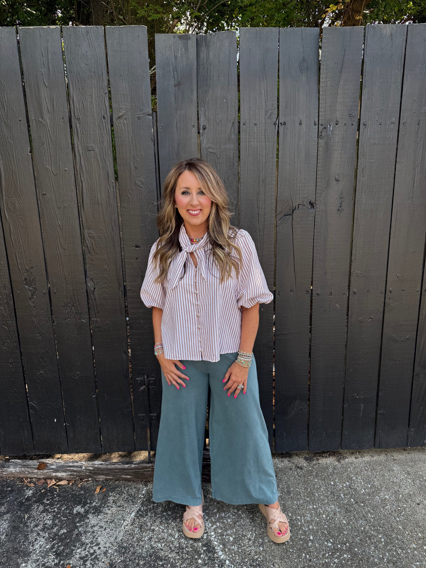 Sicily Stripe Top
