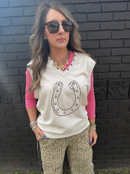 Stars and Horseshoes Top