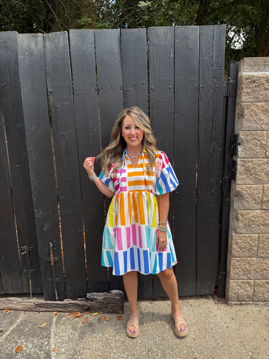 Noa Stripe Dress