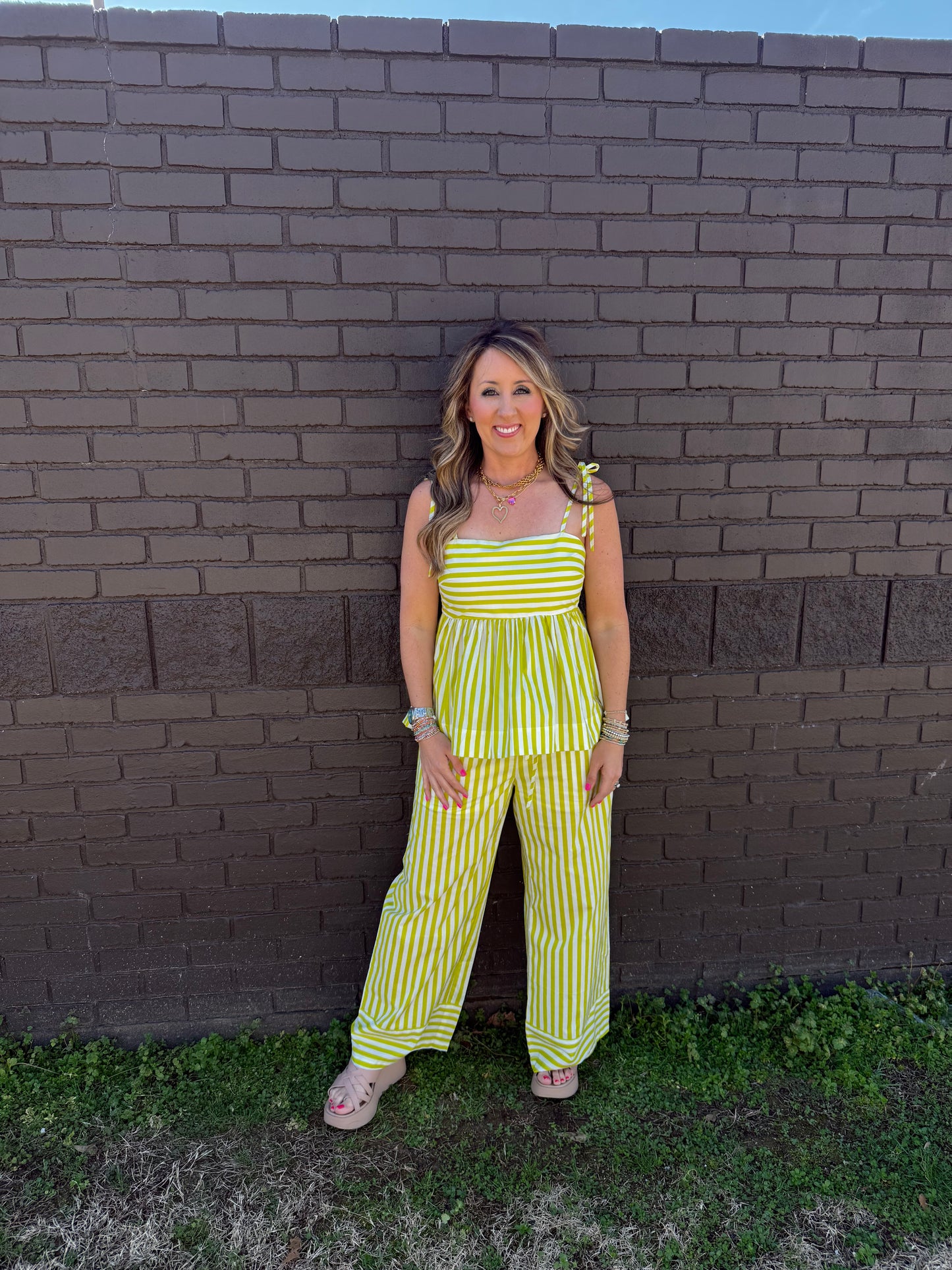Kiwi Stripe Pants
