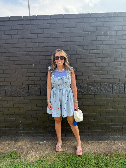 Gazing Stars Romper