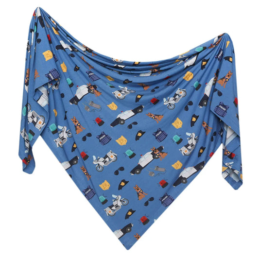 Copper Pearl Swaddle Policemen