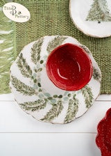 Etta B Christmas Dip Bowl