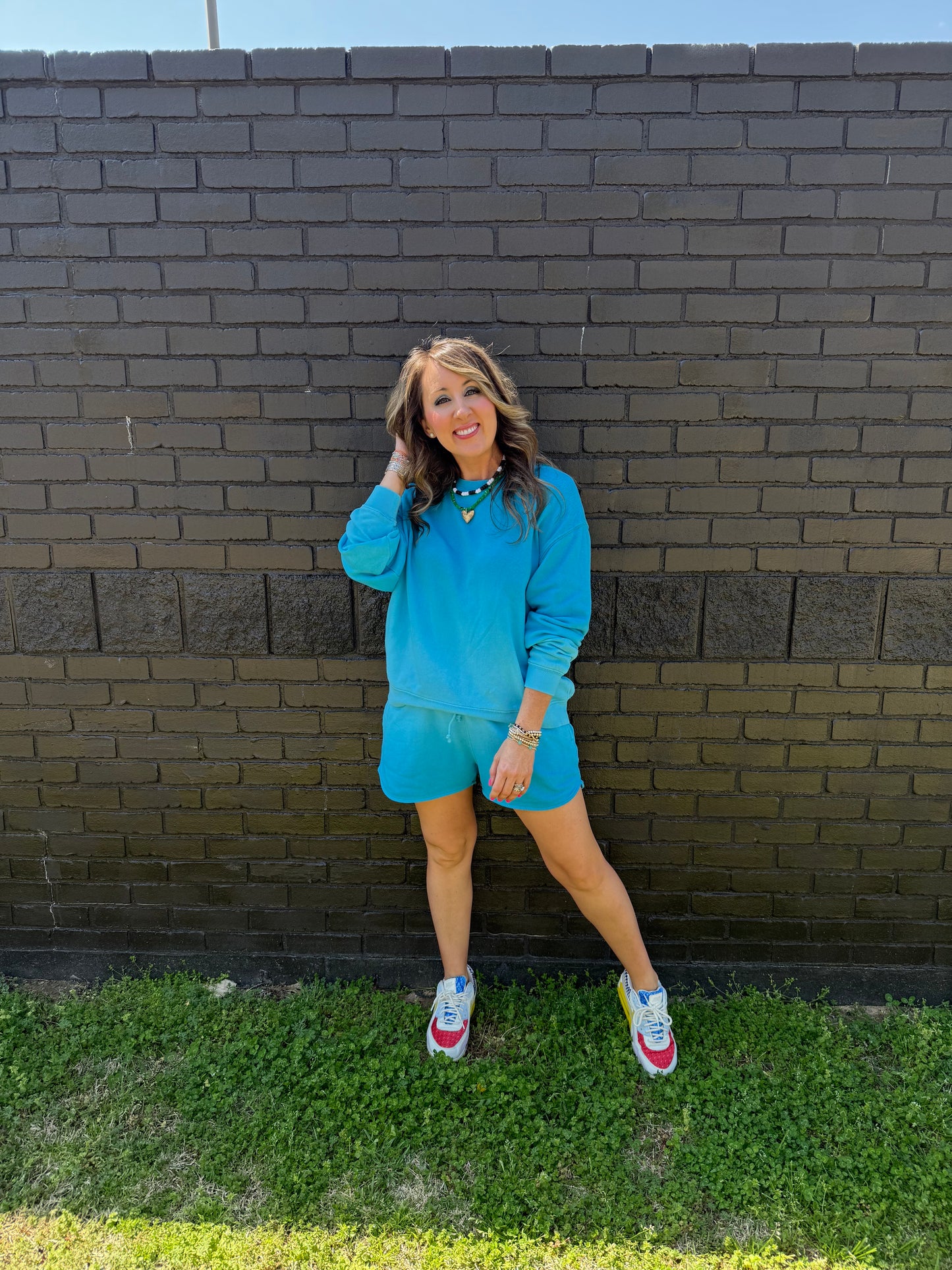 Yara Blue Shorts
