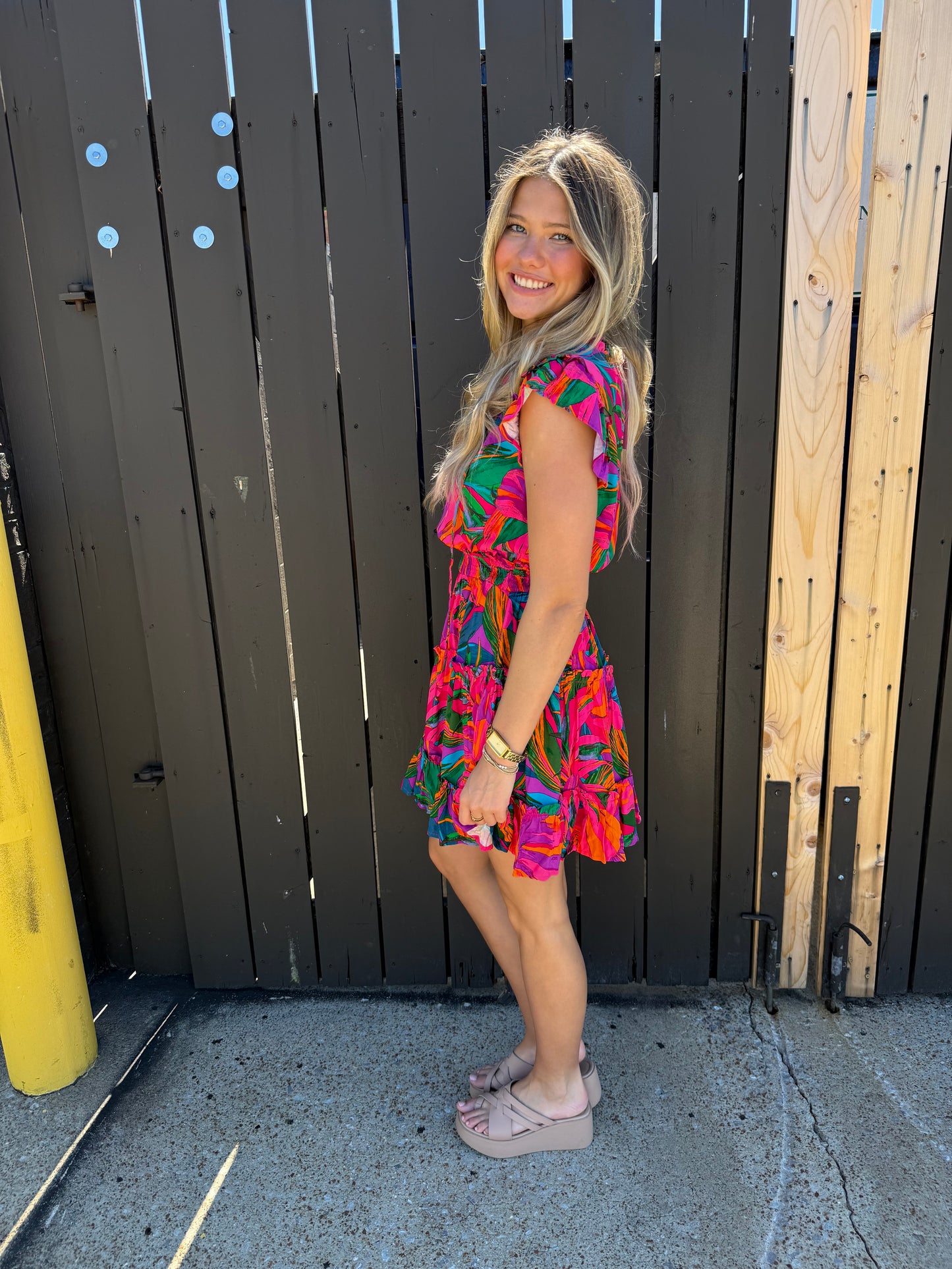Toledo Floral Dress
