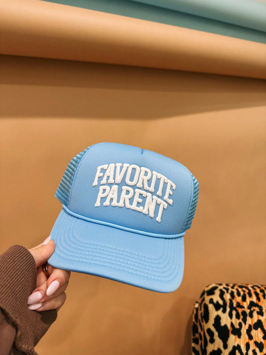 Favorite Parent Trucker Blue