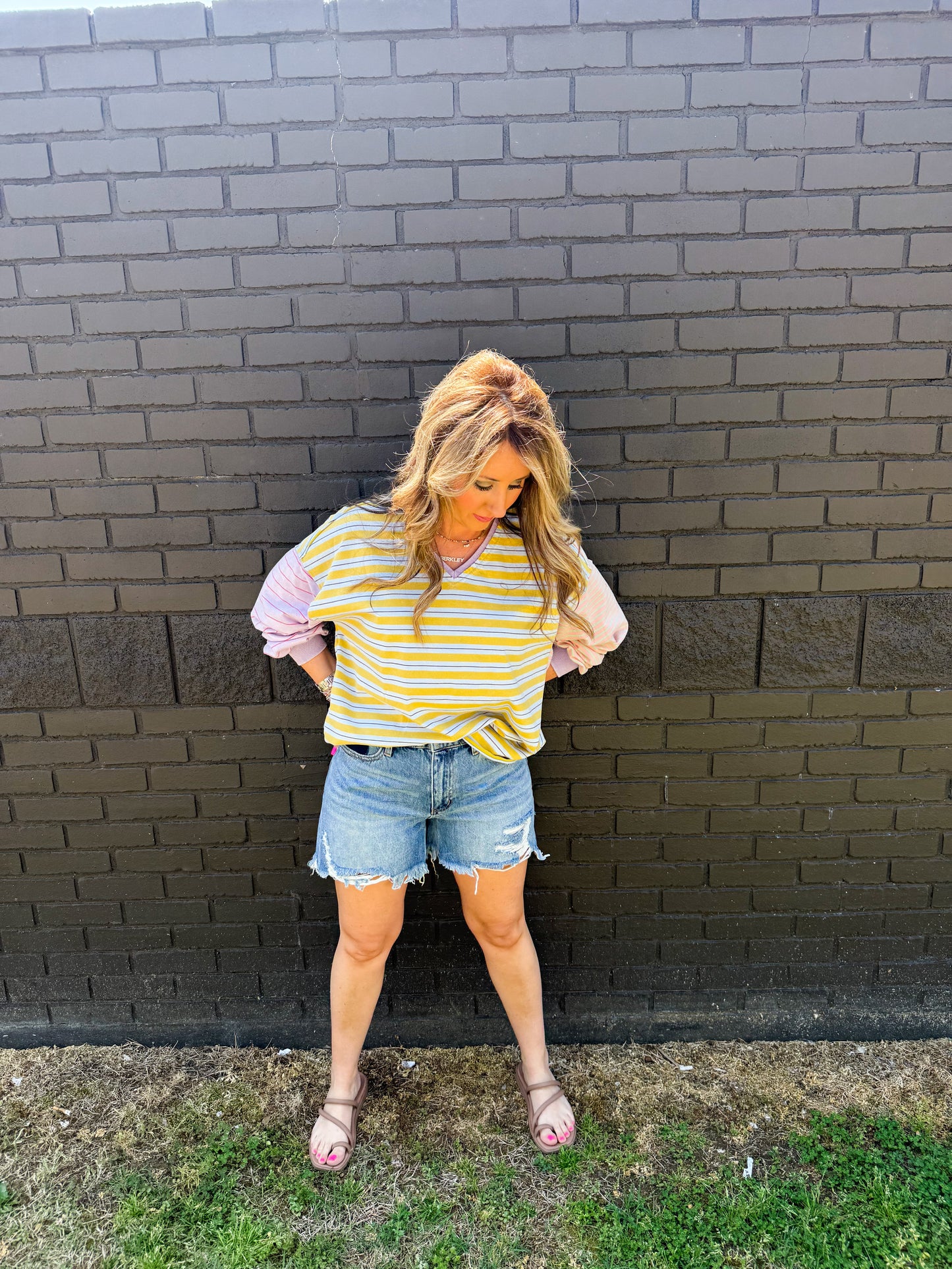 Nina Boyfriend Midi Shorts