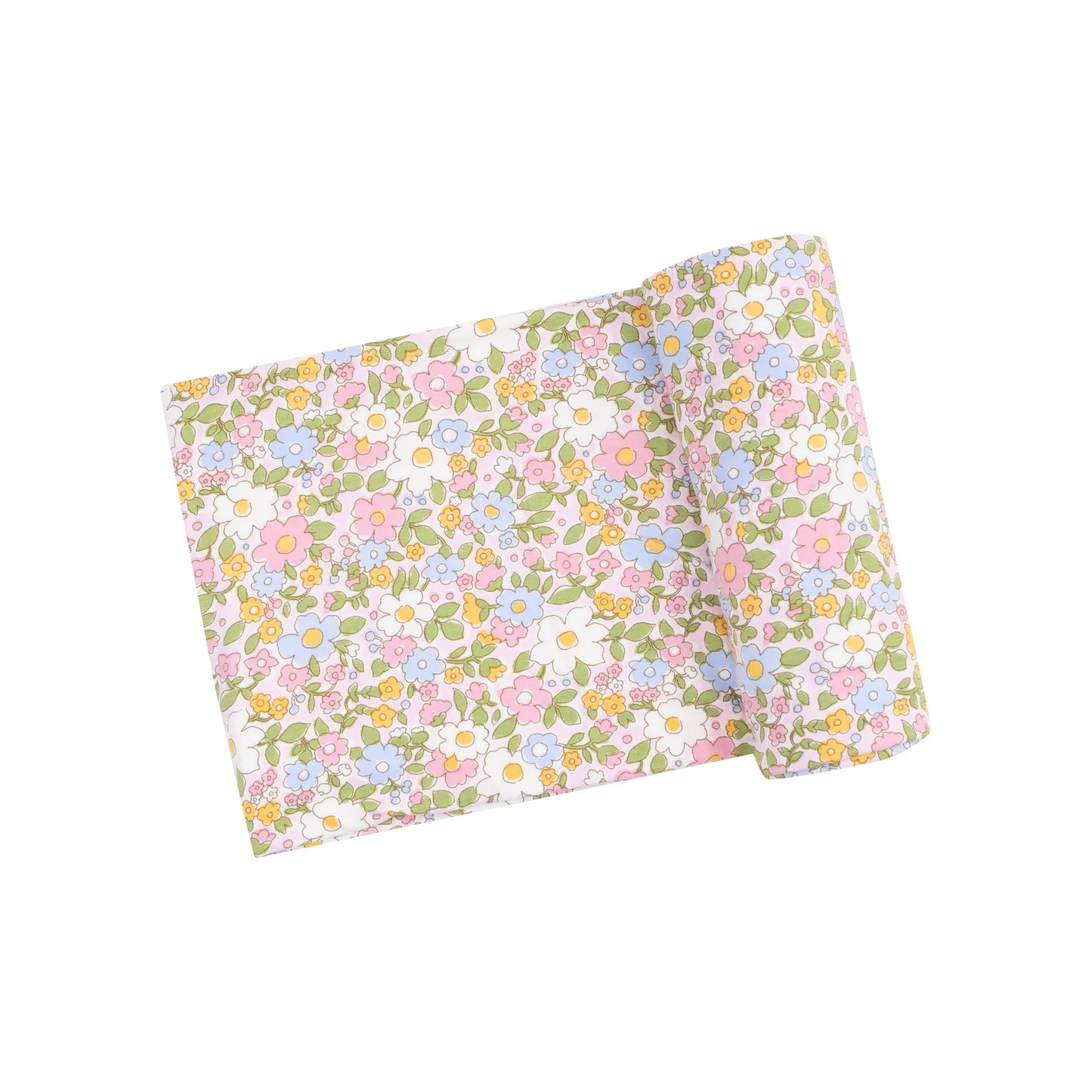 Angel Dear Bubbly Baby Calico Swaddle Blanket