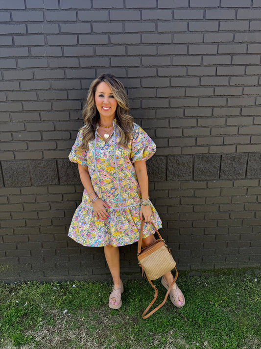 Collins Floral Dress