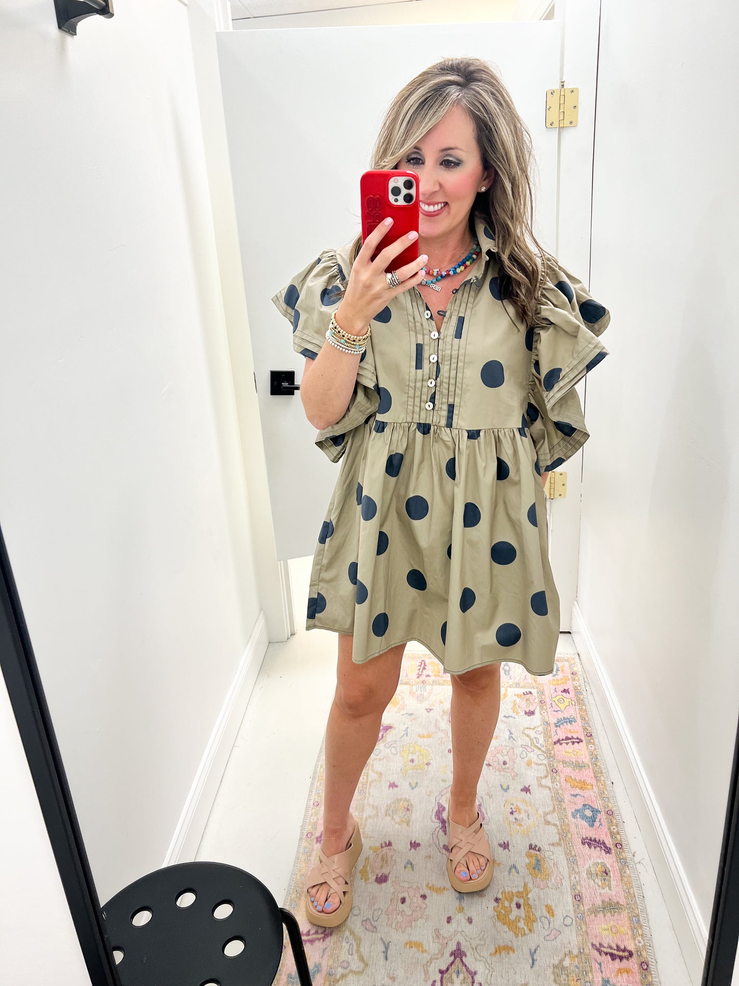 Penelope Polka Dot Dress