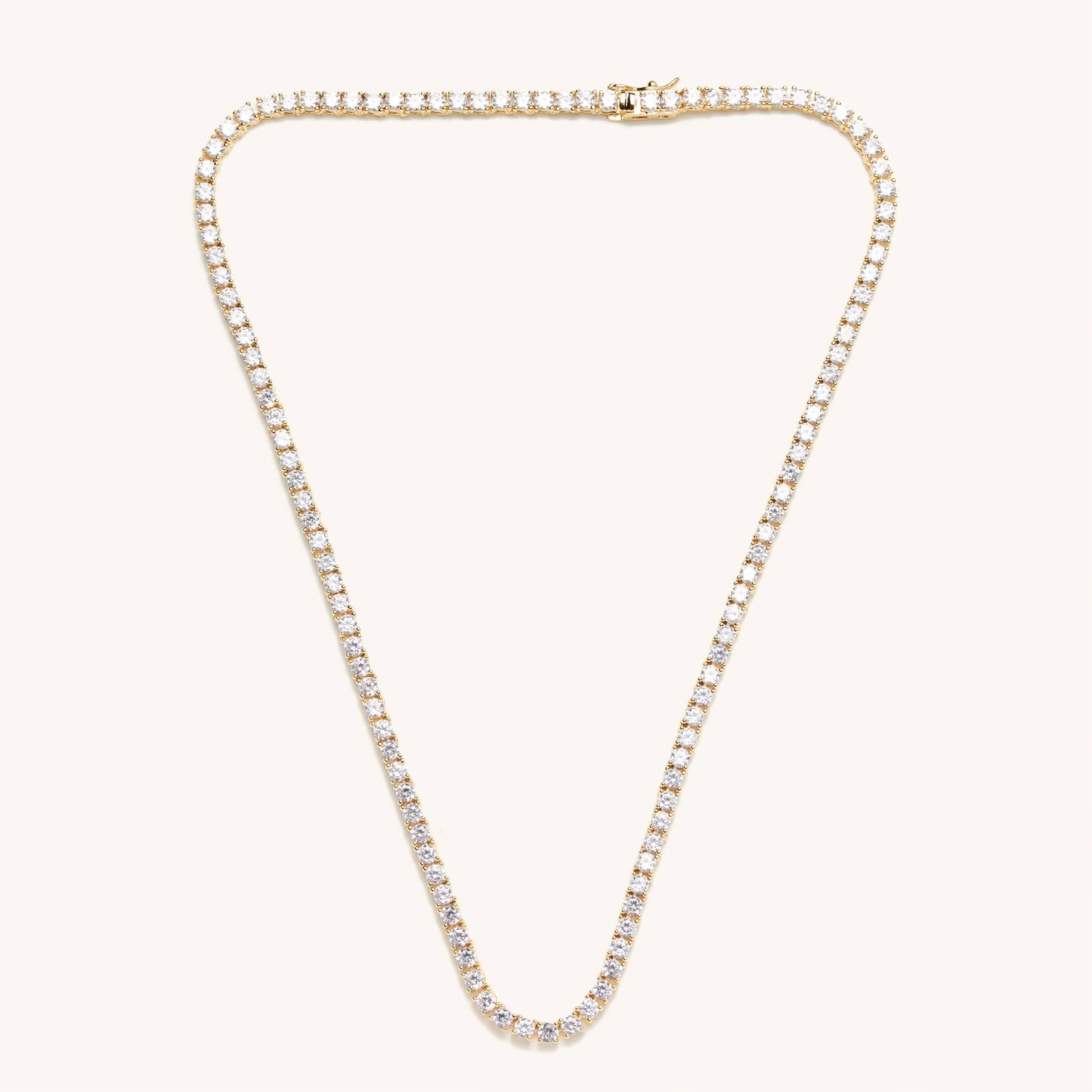 NK Gigi Tennis Necklace Gold