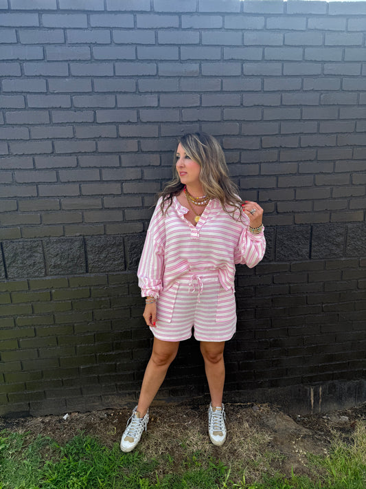 Jess Stripe Top