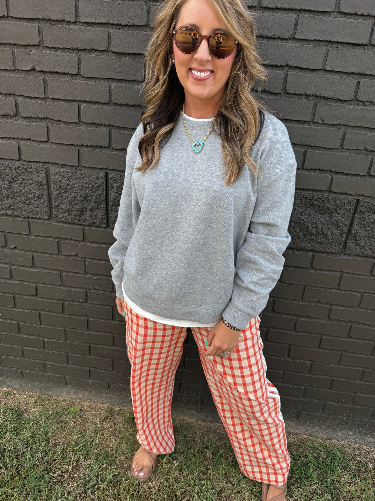 Rachel Peek Sweatshirt Grey