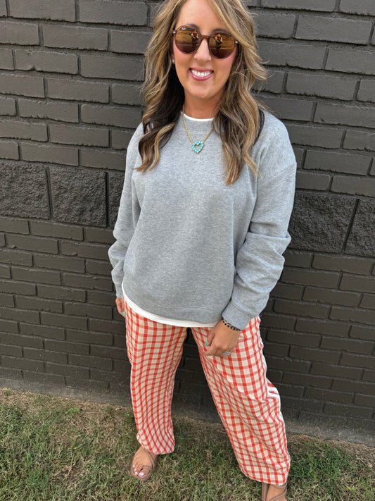 Rachel Peek Sweatshirt Grey