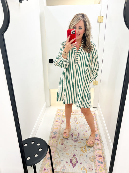 Hunter Stripe Dress