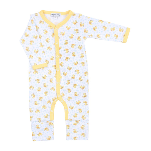 Magnolia Baby Rubber Ducky Printed Footie