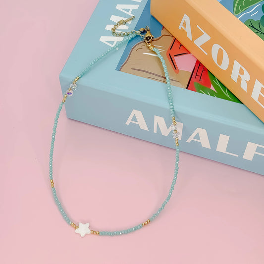 Star Girl Necklace Turquoise