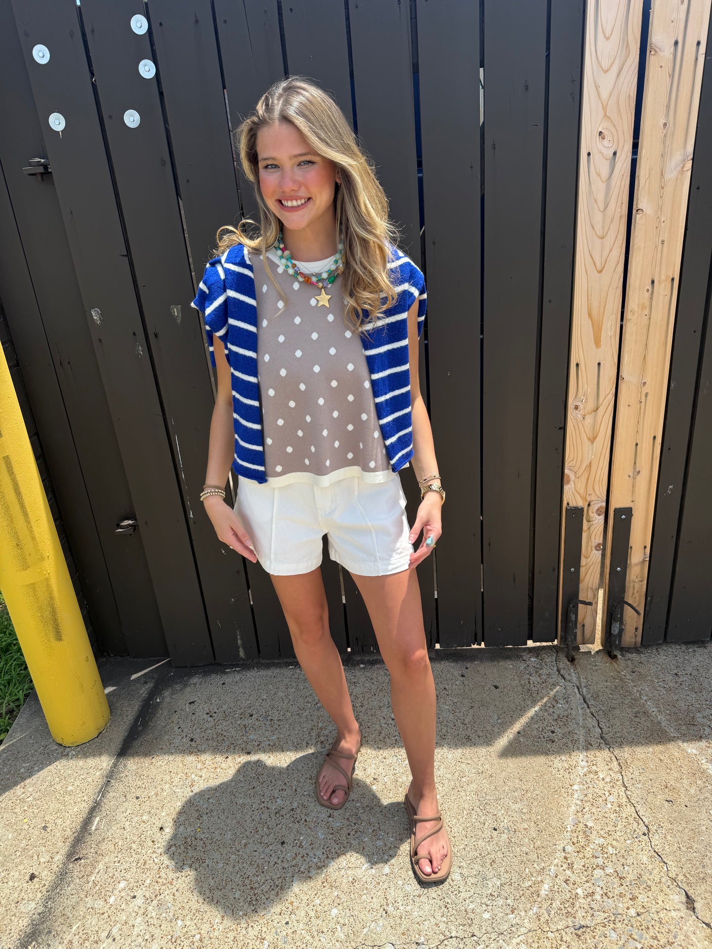 Nova Polka Dot Top