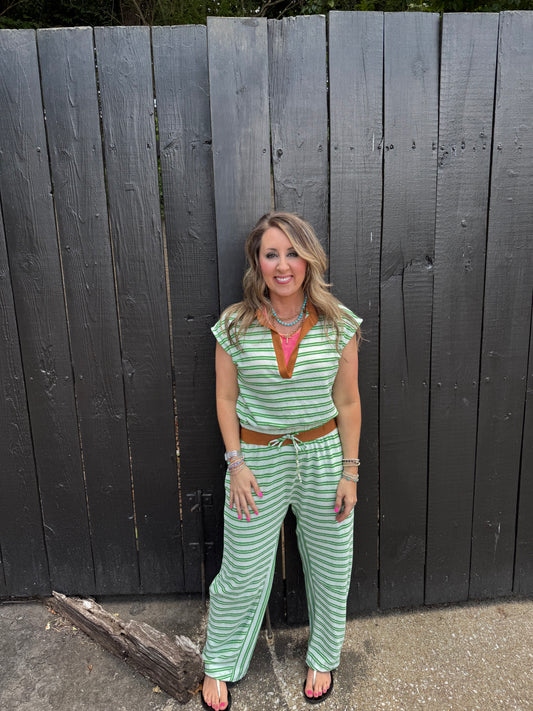 Capri Stripe Top
