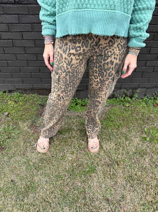 DM Leopard Pants