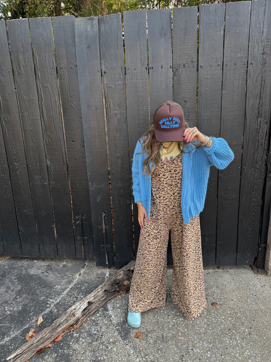 Dilly Dally Trucker Brown