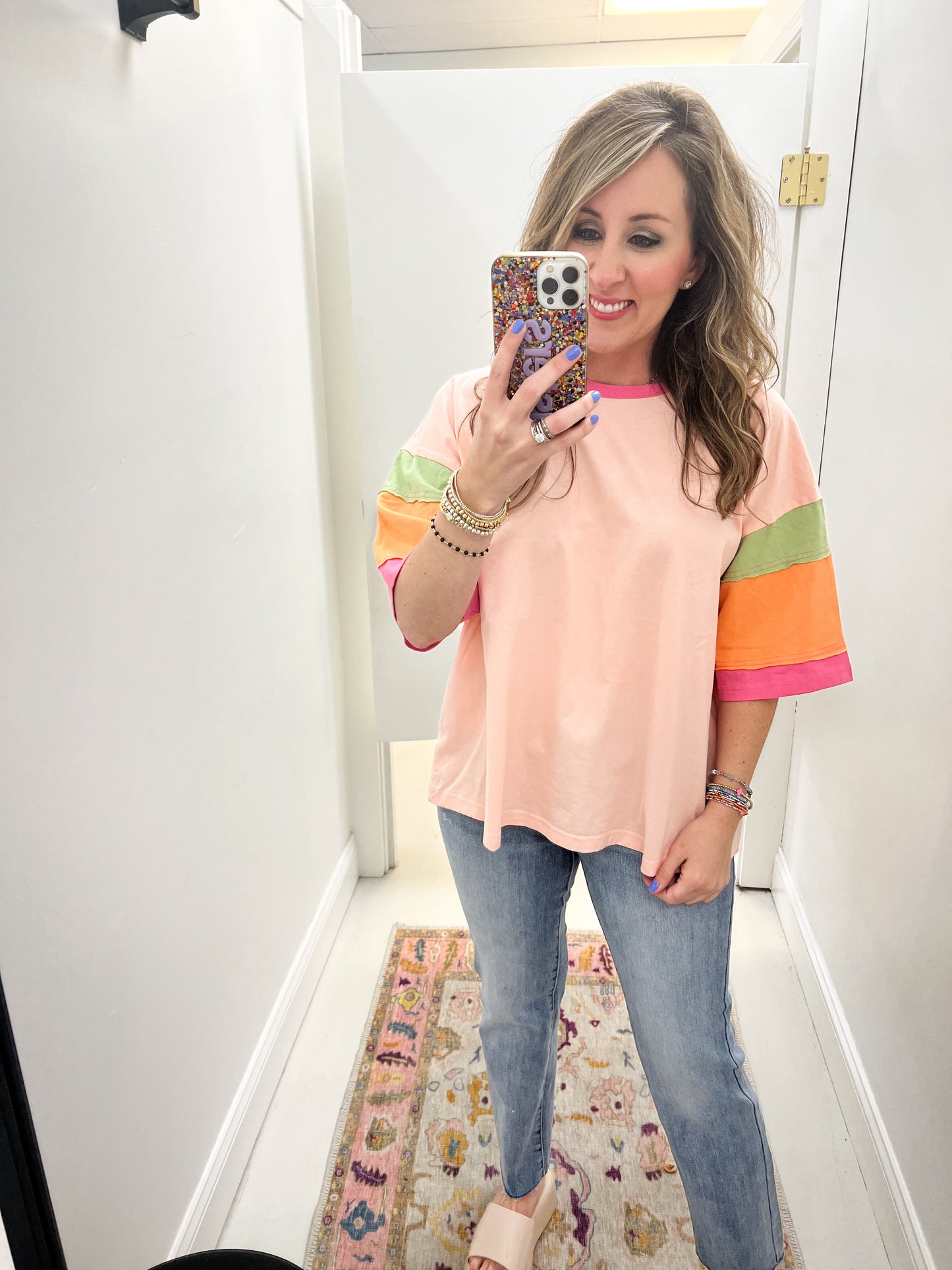 Addison Blush Top