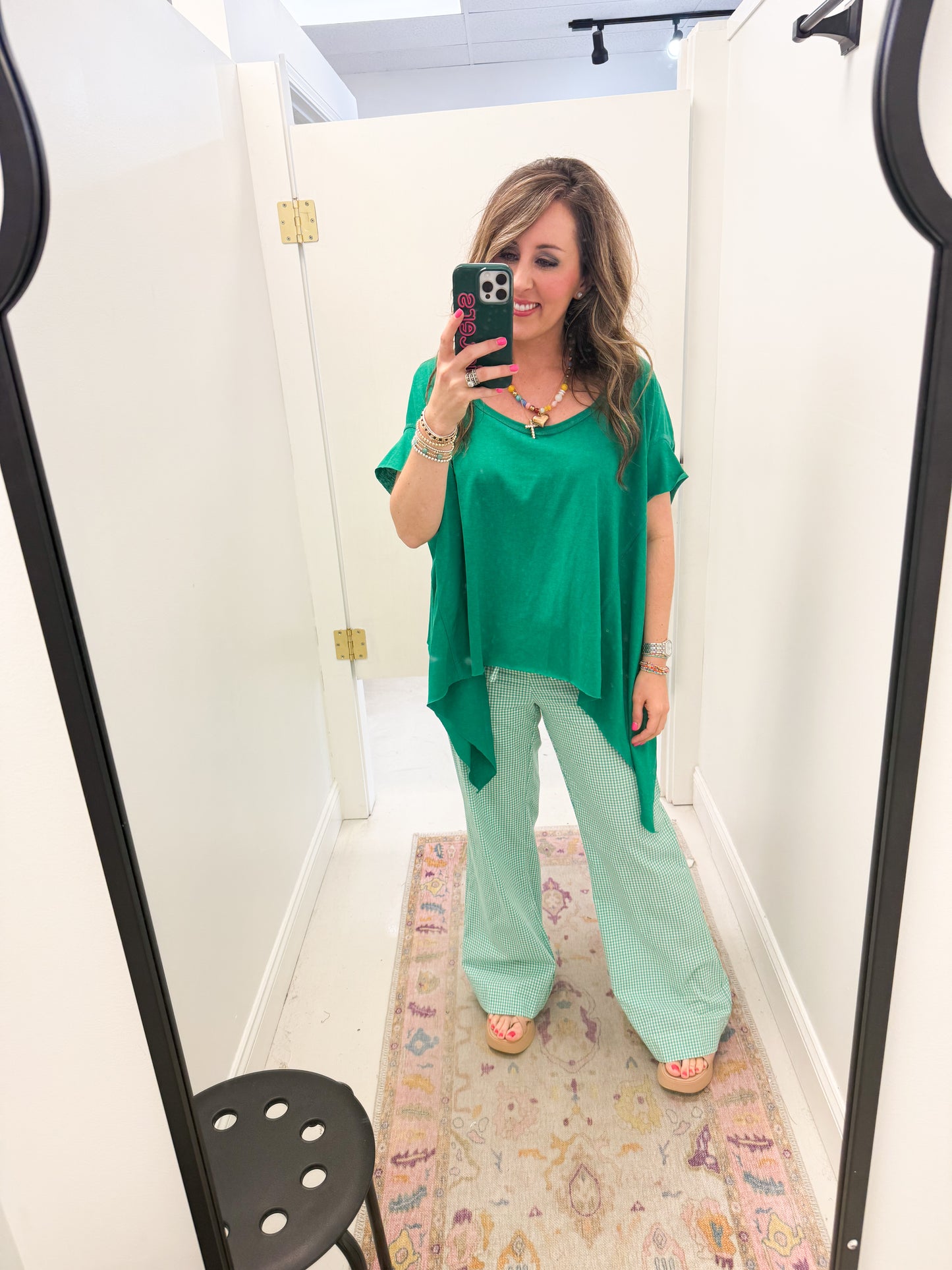 Juliet Green Top