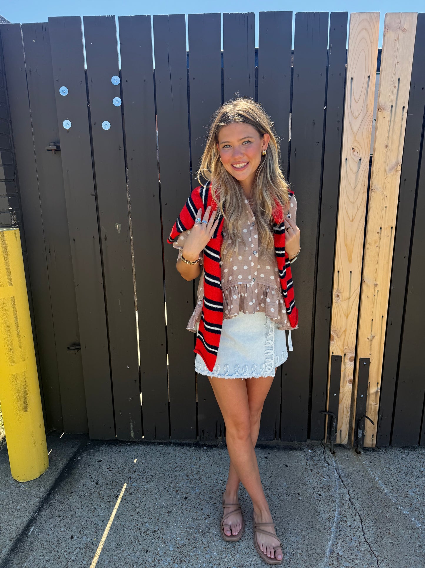 Jules Polka Dot Top