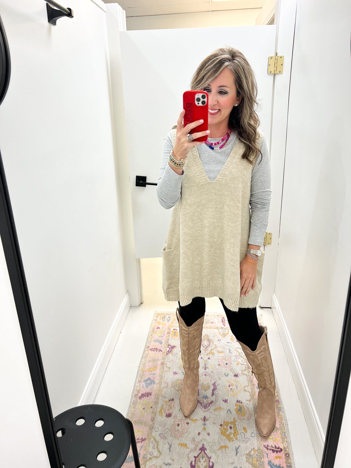 Arnett Sweater Tunic Cream