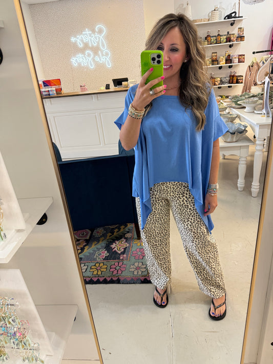Juliet Blue Top