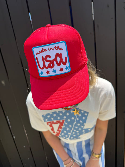 Made In The USA Trucker Red