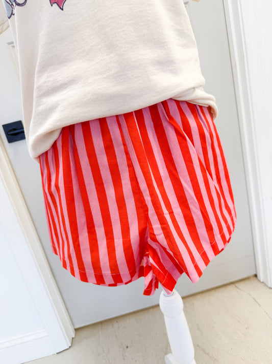 Punchy Striped Shorts