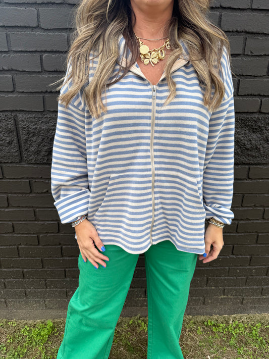 Waterlily Stripe Jacket