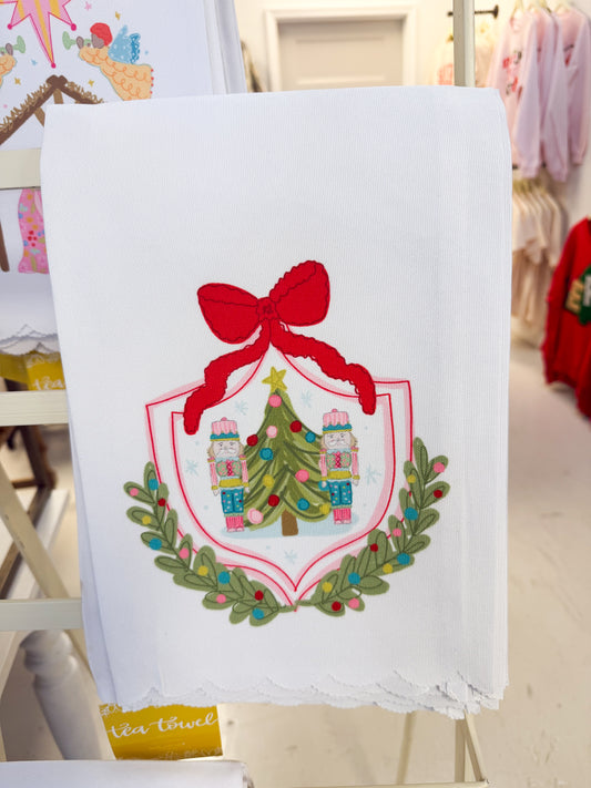 Nutcracker Crest Tea Towel