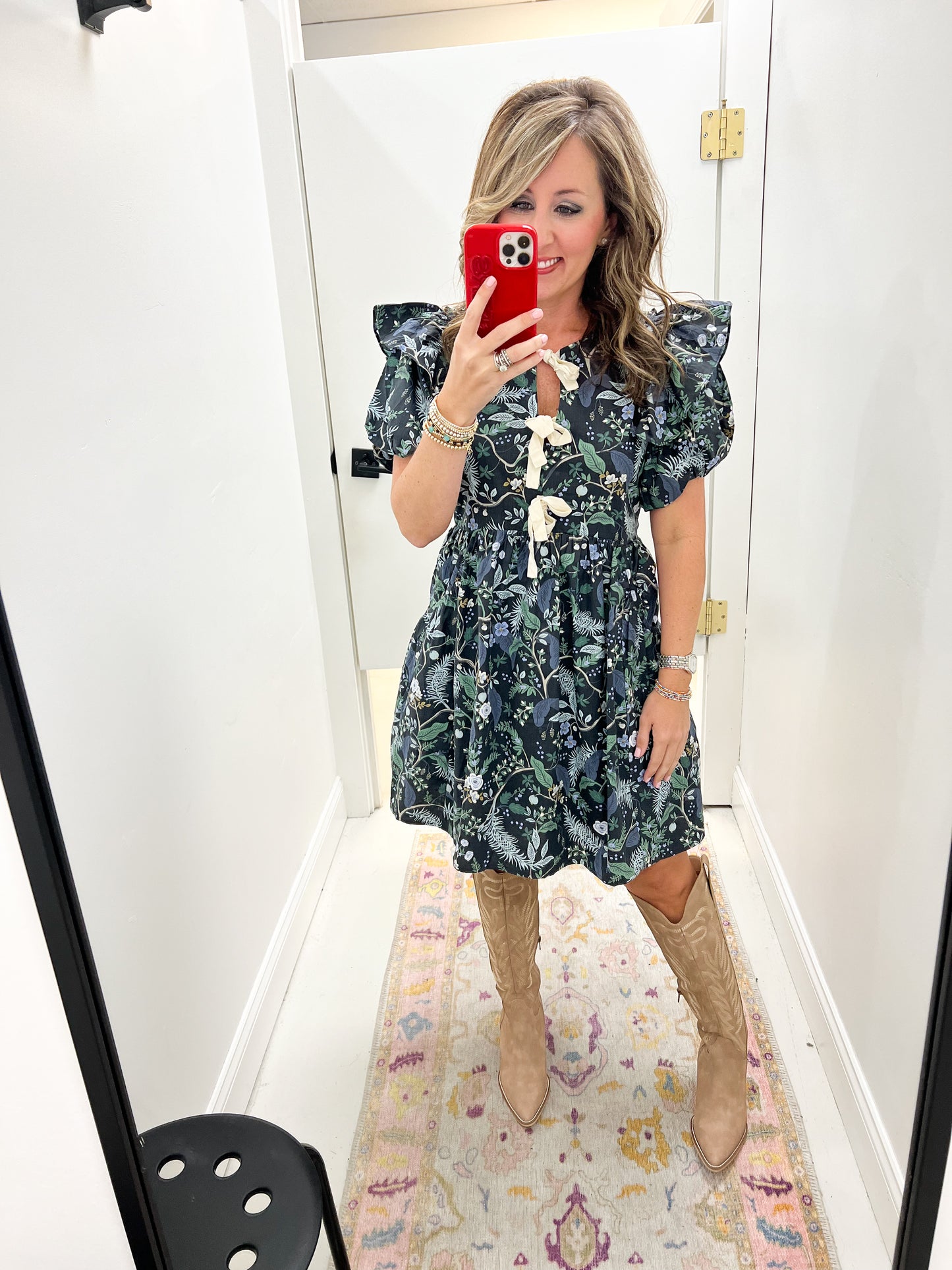 Cohen Bow Floral Dress