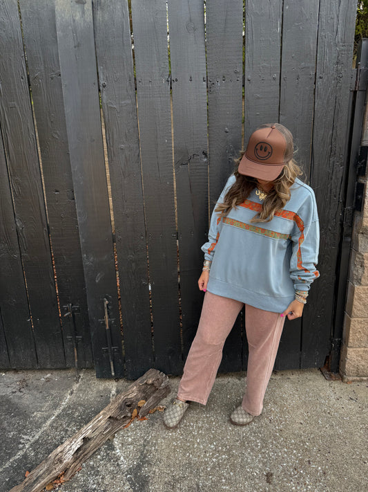Puff Smiley Trucker Brown