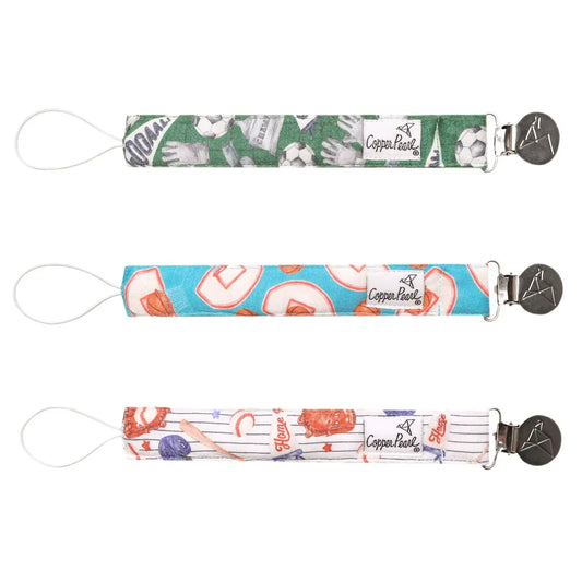 Copper Pearl Binky Clips All Star