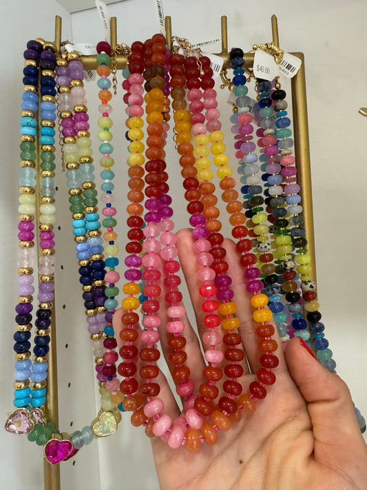 Sunset Beaded Necklace