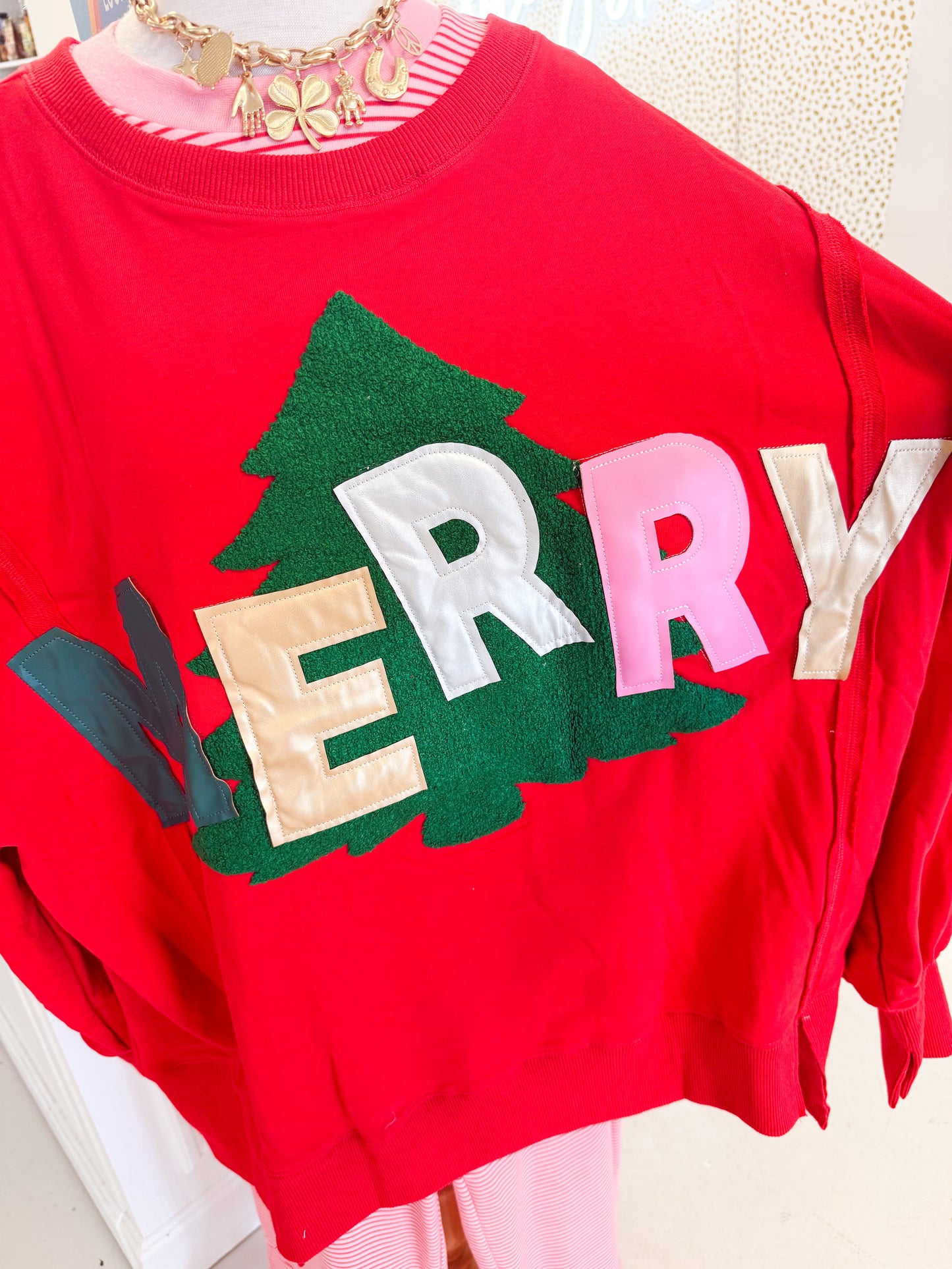 MERRY Tree Sweatshirt